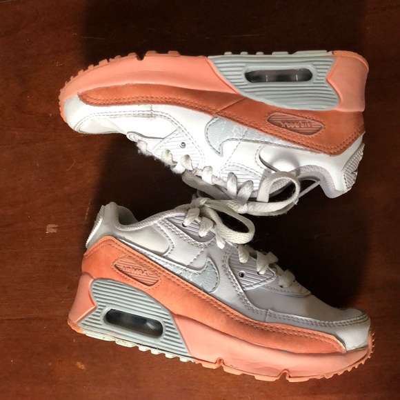 Nike Air Max 90 LTR Leather DM0957-100 size 12C - Picture 4 of 8